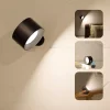 USB Rechargeable LED Wall Sconce Light with Touch & Remote Control