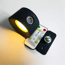 USB Rechargeable LED Wall Sconce Light with Touch & Remote Control