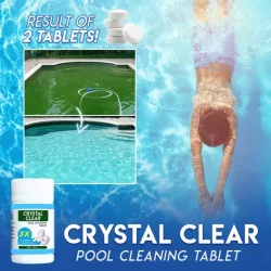 Crystal Clear Pool Cleaning Tablets