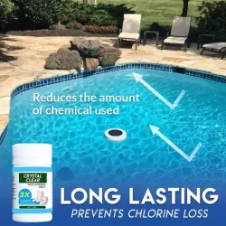 Crystal Clear Pool Cleaning Tablets