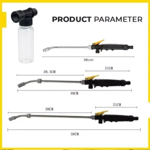 Jet Nozzle 2-in-1 High Pressure Power Washer