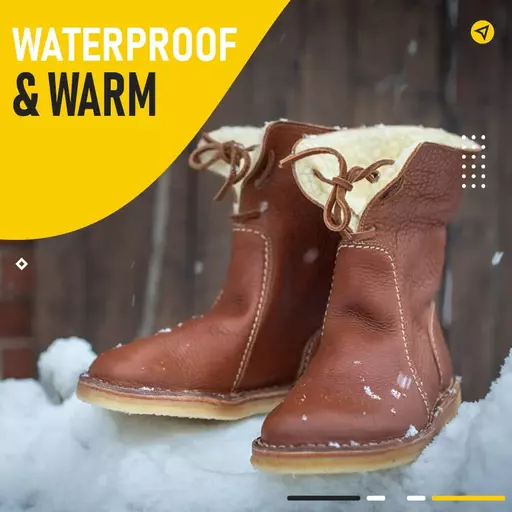 Winter Vintage Warm Waterproof Boots