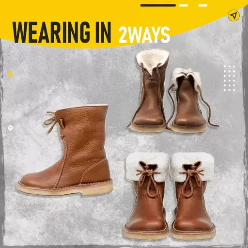 Winter Vintage Warm Waterproof Boots