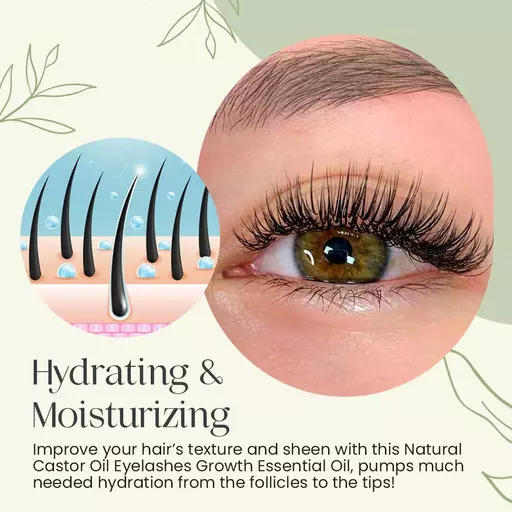 Organic Castor Oil Eyelash Serum