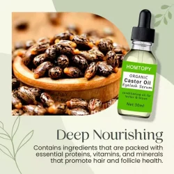 Organic Castor Oil Eyelash Serum