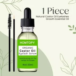 Organic Castor Oil Eyelash Serum