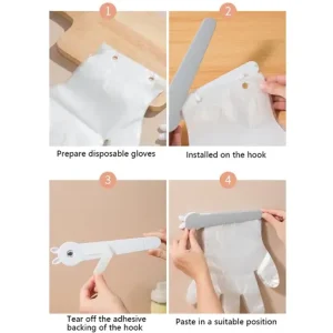 Hygienic Hands-Free Household Glove Organizer