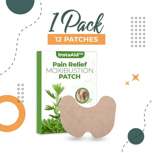 InstaAid Pain Relief Moxibustion Patch