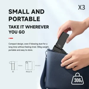 Turbo Stream Mini Portable High-Power Jet Fan