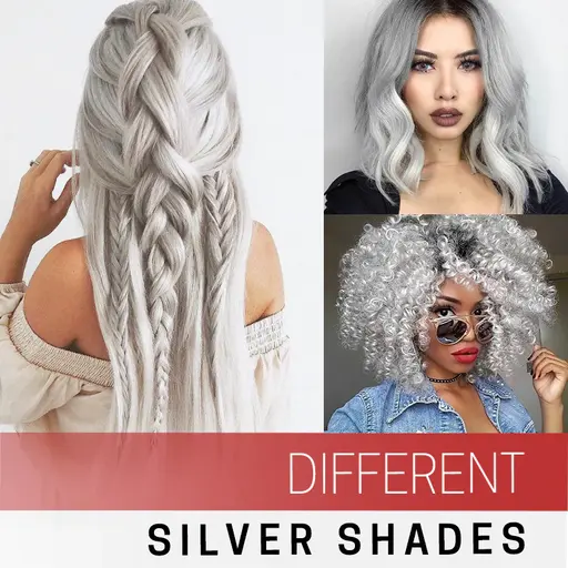 Silver Blonde Hair Dye