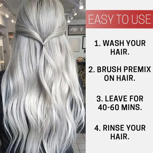 Silver Blonde Hair Dye