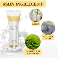 Whitening Volcanic Mud Shower Milk Gel