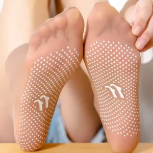 Invisible Slip-Resistant Crystal Silk Socks