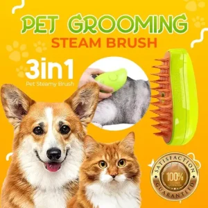 Pet Grooming Steamy Brush