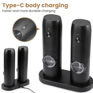 Rechargeable Electric Salt and Pepper Grinder