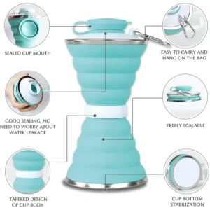 Collapsible Foldable Water Bottle