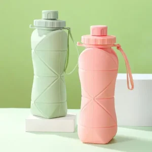 Collapsible Silicone Water Bottle