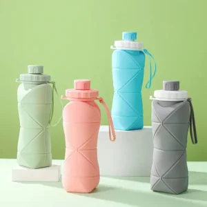 Collapsible Silicone Water Bottle