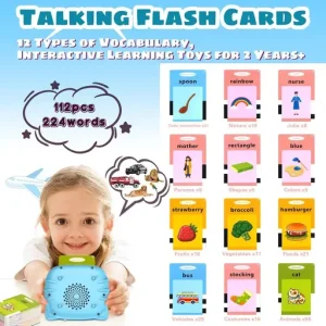 Talking Flash Cards Educational Toys