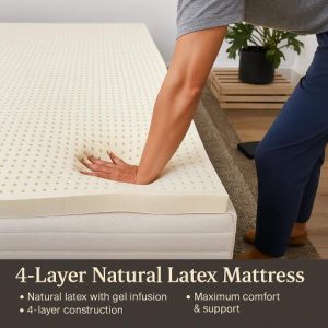 4-Layer Japanese Style Natural Latex Mattress