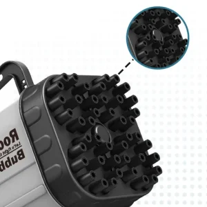 Automatic Flashing Rocket Launcher Bubble Gun