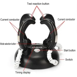 Electric Shock Lie Detector Roulette Game Machine