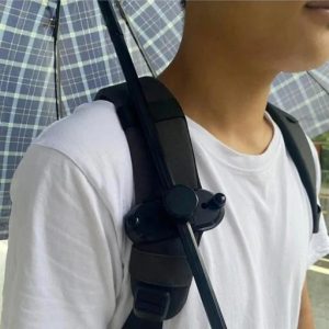 Handsfree Travel Backpack Umbrella Holder Clip