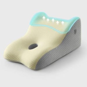 Multi-Angle Spine Support Memory Foam Ergonomic Pillow Groove Sleeping Pillow