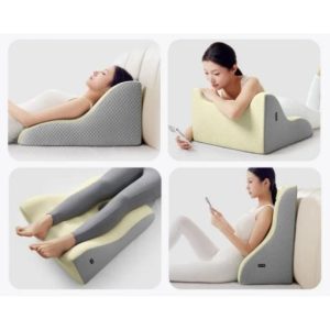 Multi-Angle Spine Support Memory Foam Ergonomic Pillow Groove Sleeping Pillow