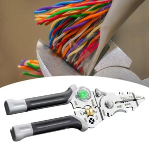 Multi-Task Wire Stripper Voltage Detector Plier