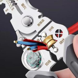 Multi-Task Wire Stripper Voltage Detector Plier