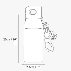 Travel-Ready Double Wall Sport Thermos