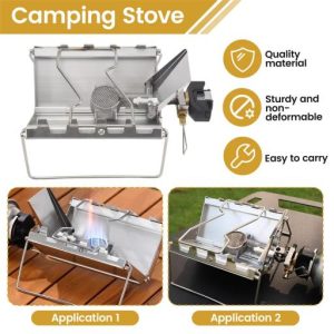 Wild Burner Foldable High-Power Camping Gas Stove