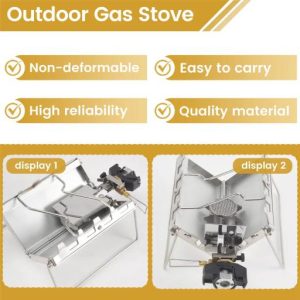 Wild Burner Foldable High-Power Camping Gas Stove