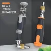 10-in-1 Multi-Angle Portable Ratchet Screwdriver