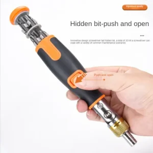 10-in-1 Multi-Angle Portable Ratchet Screwdriver