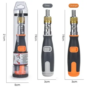 10-in-1 Multi-Angle Portable Ratchet Screwdriver