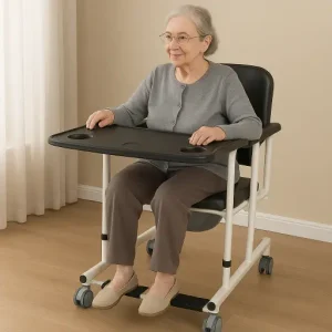 4-in-1 Shower & Transport Hydraulic Patient Lift Nursing Chair