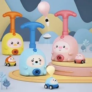 Cute Animal Design Air-Powered Balloon Launcher
