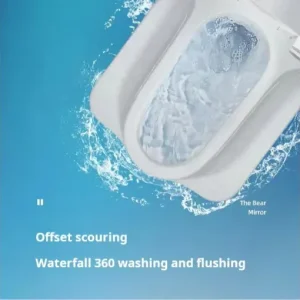 Dual Design Squat-toto-Sit Convertible Toilet