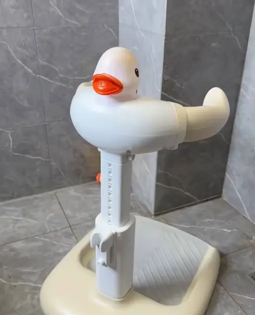 Duck-Shaped Non Slip Baby Bath Rack Stand