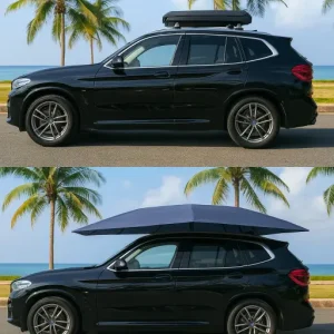 All-Weather Remote-Controlled Automatic Car UV Protection Umbrella