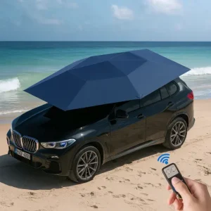All-Weather Remote-Controlled Automatic Car UV Protection Umbrella