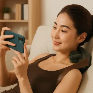 Bionic Finger Heated Neck Shoulder Massager