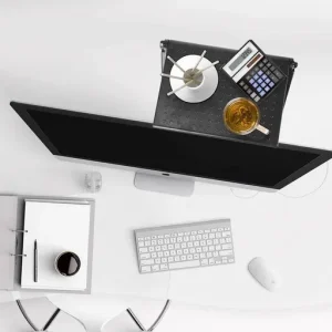 Screen Top Storage Shelf Holder
