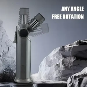 Adjustable High-Flame Metal Torch Lighter