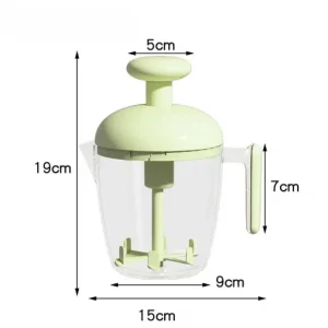 Ergonomic Multi-Blade Manual Egg Mixer