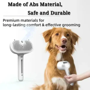 Fresh Groom Steam Spray Pet Brush