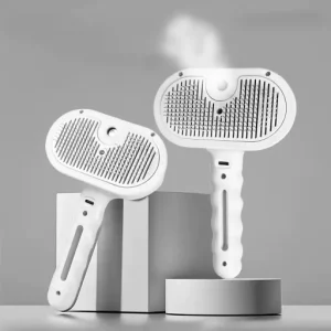Fresh Groom Steam Spray Pet Brush