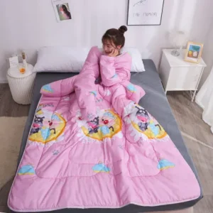 Lazy Time Wearable Sleeping Blanket